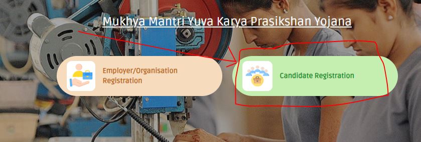 Mukhyamantri Yuva Karya Prashikshan Yojana Online Registration - मुख्यमंत्री युवा कार्य प्रशिक्षण योजना ऑनलाइन रजिस्ट्रेशन