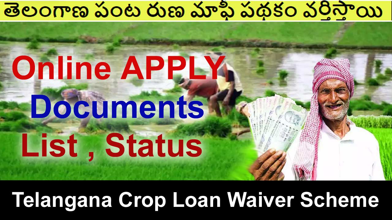 Telangana Crop Loan Waiver Scheme 2024: తెలంగాణ పంట రుణ మాఫీ పథకం వర్తిస్తాయి